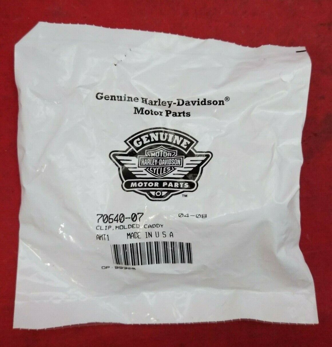 New Harley Davidson Sportster Steering Caddy Clip / 70640-07