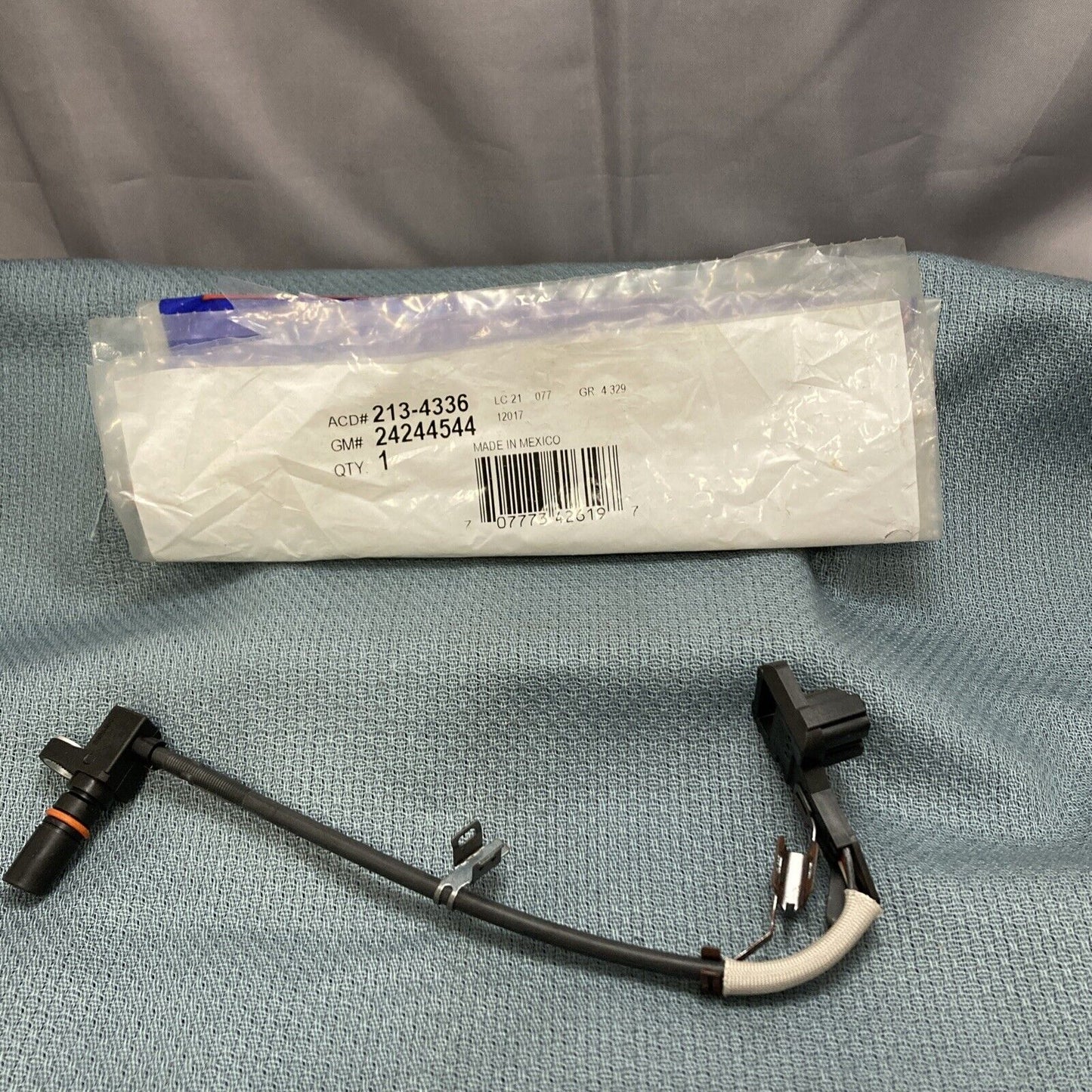 NEW ACDELCO 213-4336 SENSOR ASM, AUTO TRANS INPUT SPEED GM 24244544 GR 4.329
