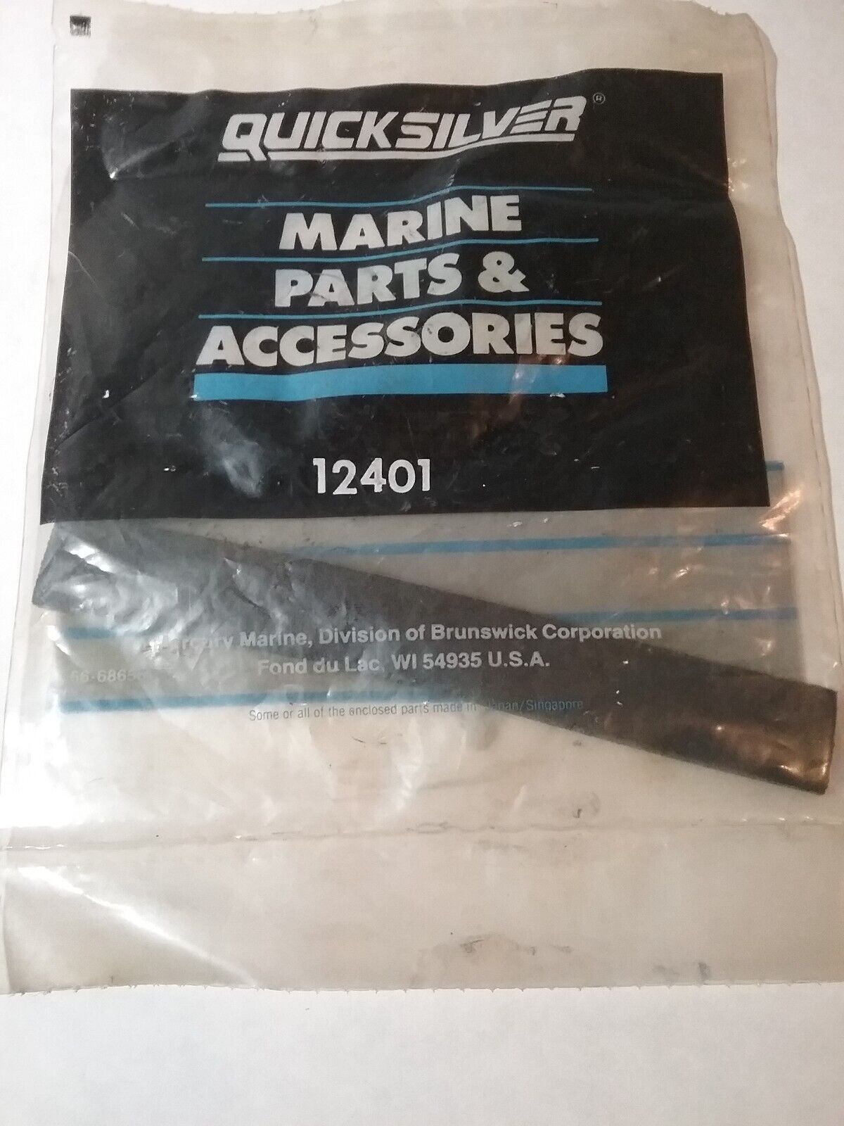 NEW QUICKSILVER 12401 COWL SEAL MERCURY MERCRUISER OUTBOARDS 75 80 90 100 115HP