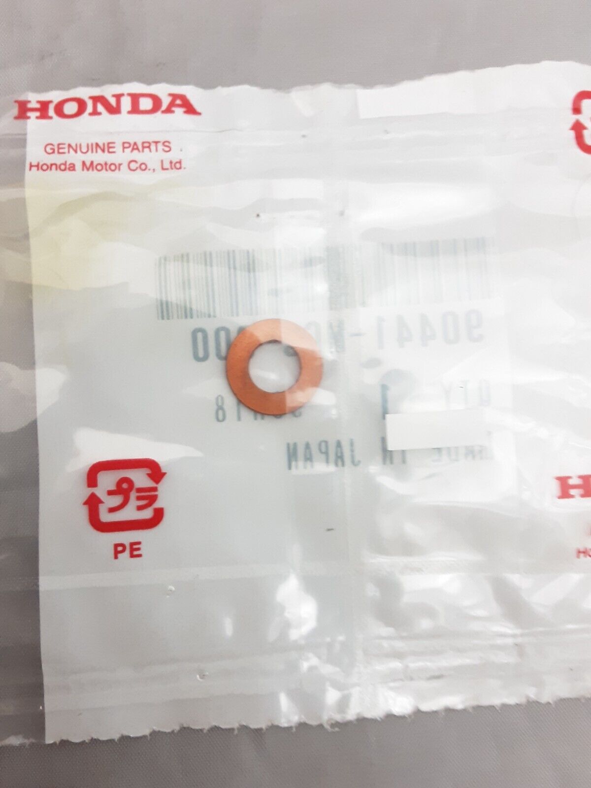 NEW GENUINE HONDA 90441-MC0-000 WASHER (7MM) CUSTOM CM450 HAWK CB450 ASCOT VT500