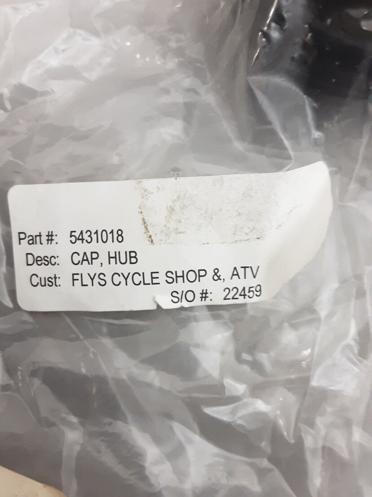 NEW GENUINE POLARIS 5431018 CAP, HUB Trail Boss X8885 Big Boss W8996 1988-2001