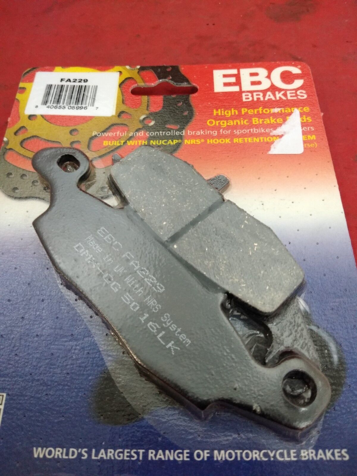 NEW EBC FA229 High Performance FRONT Brake Pads Suzuki SV650 Intruder Katana