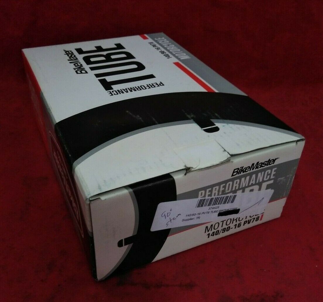 NEW BikeMaster 3.50/4.00-8 Standard JS-87C 90° Short Metal Stem Tube / 374625