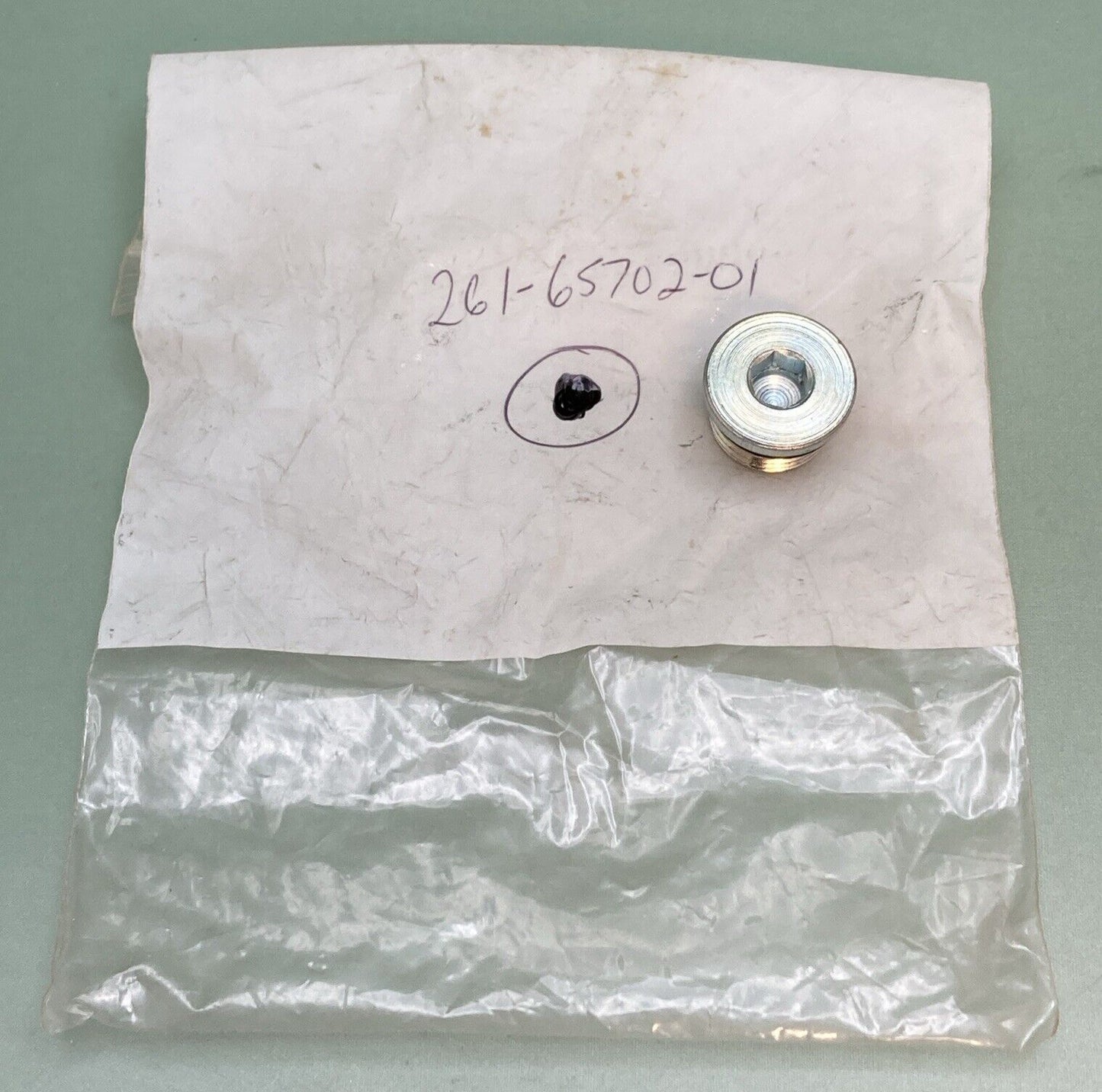 NEW REPLACES SUBARU ROBIN 261-65702-01 OIL DRAIN PLUG