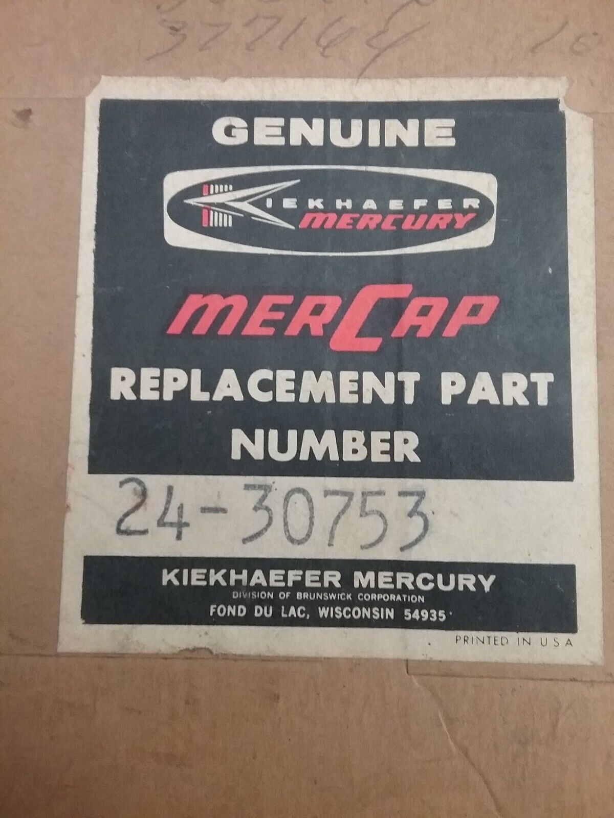 NEW GENUINE MERCURY 24-30753 REWIND SPRING MERCURY OUTBOARD 80 100HP