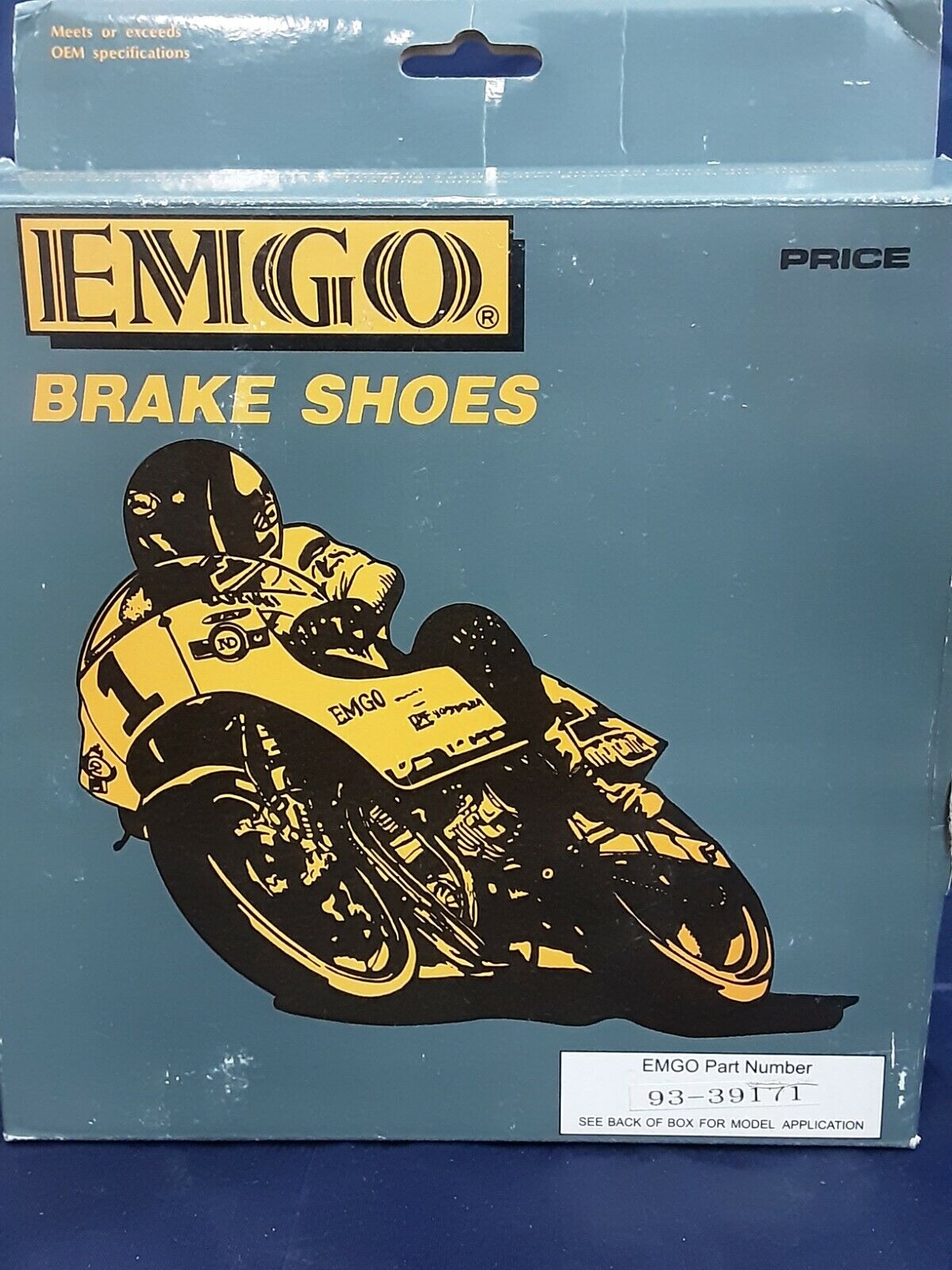 NEW EMGO BRAKE SHOES 93-39171 HONDA MAGNA VF750 SHADOW VT750 RUBICON TRX500
