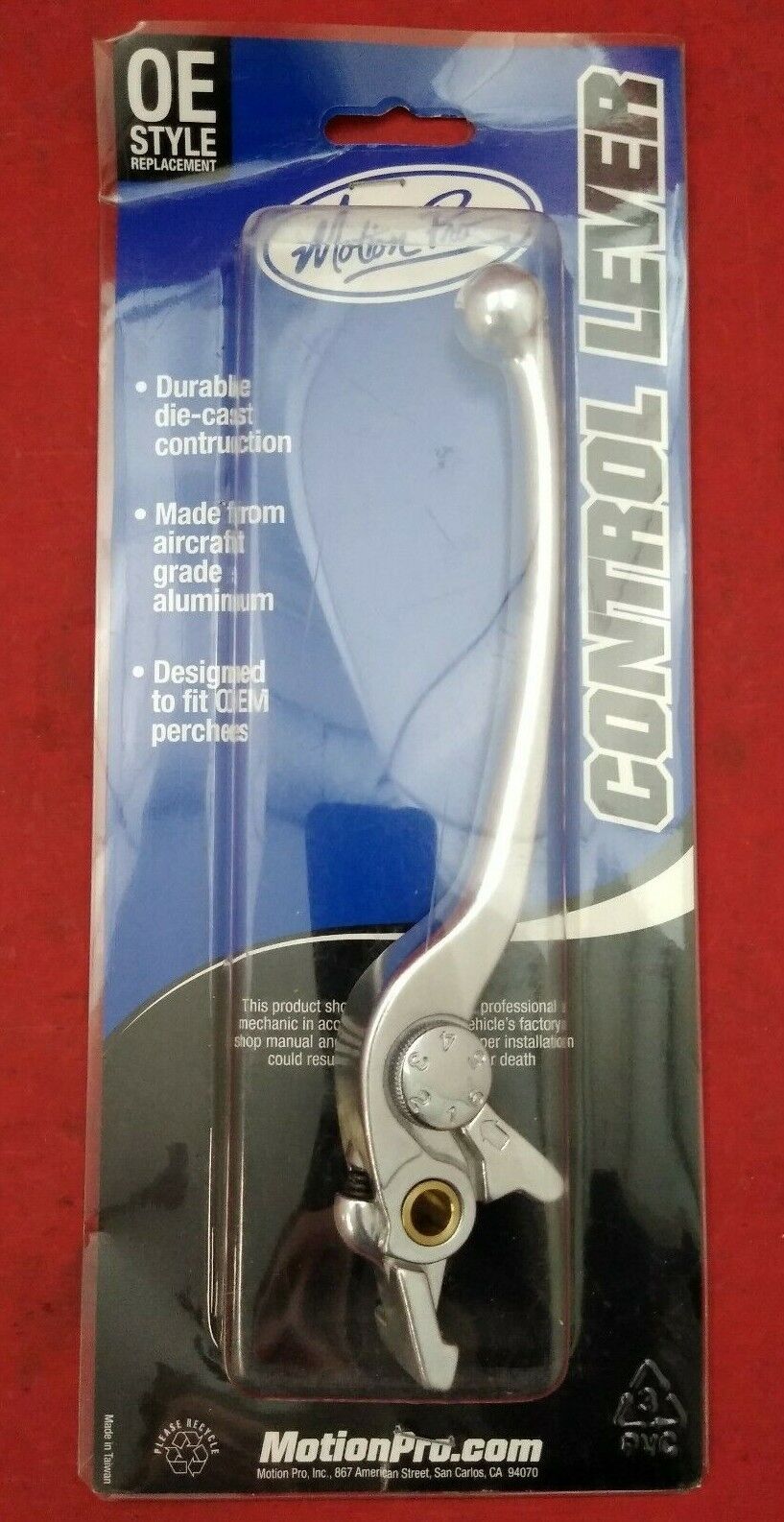 NEW Motion Pro Polished Style Brake Lever / 14-0415