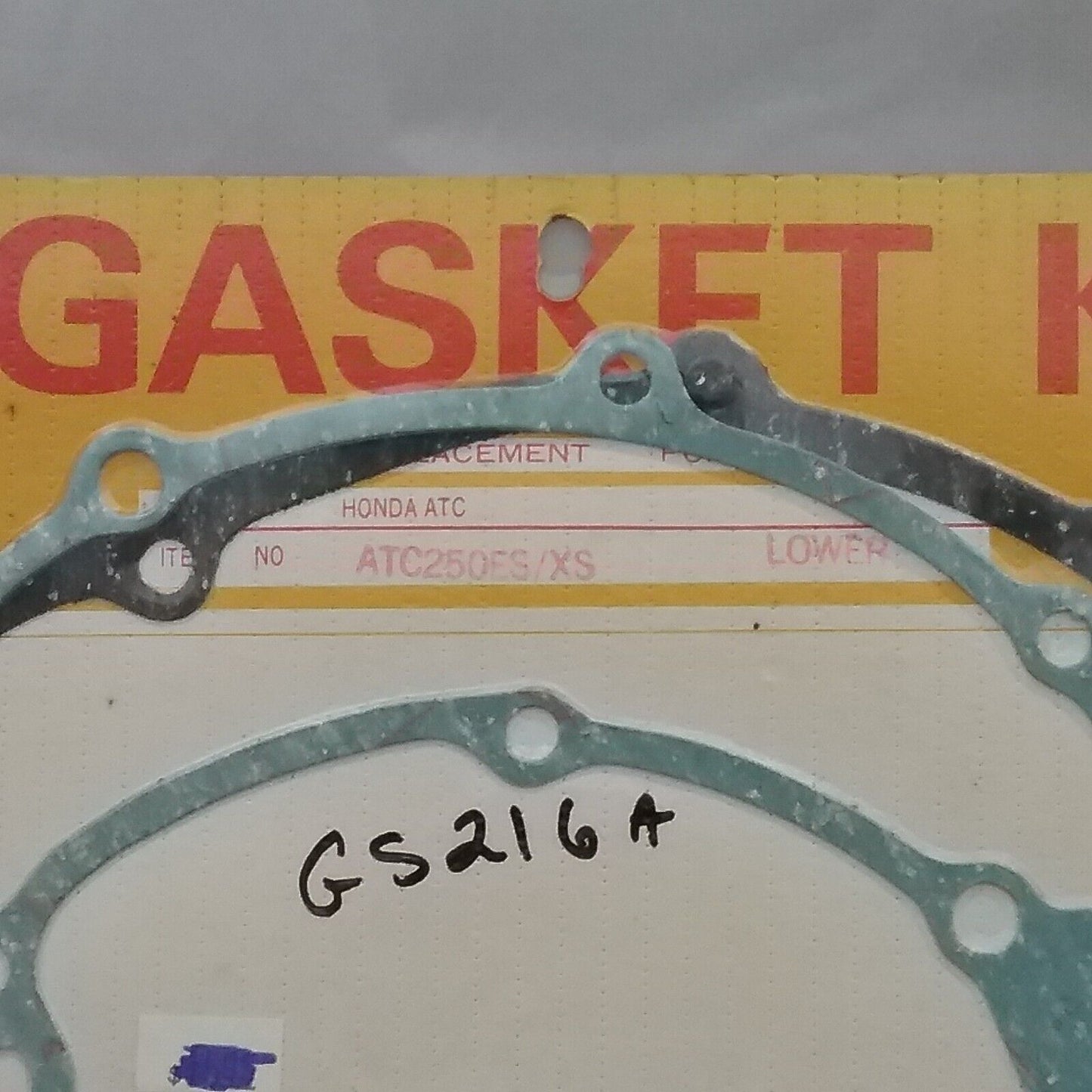 NEW CYCLE CRAFT GS216A LOWER END GASKET SET HONDA ATC250ES/XS