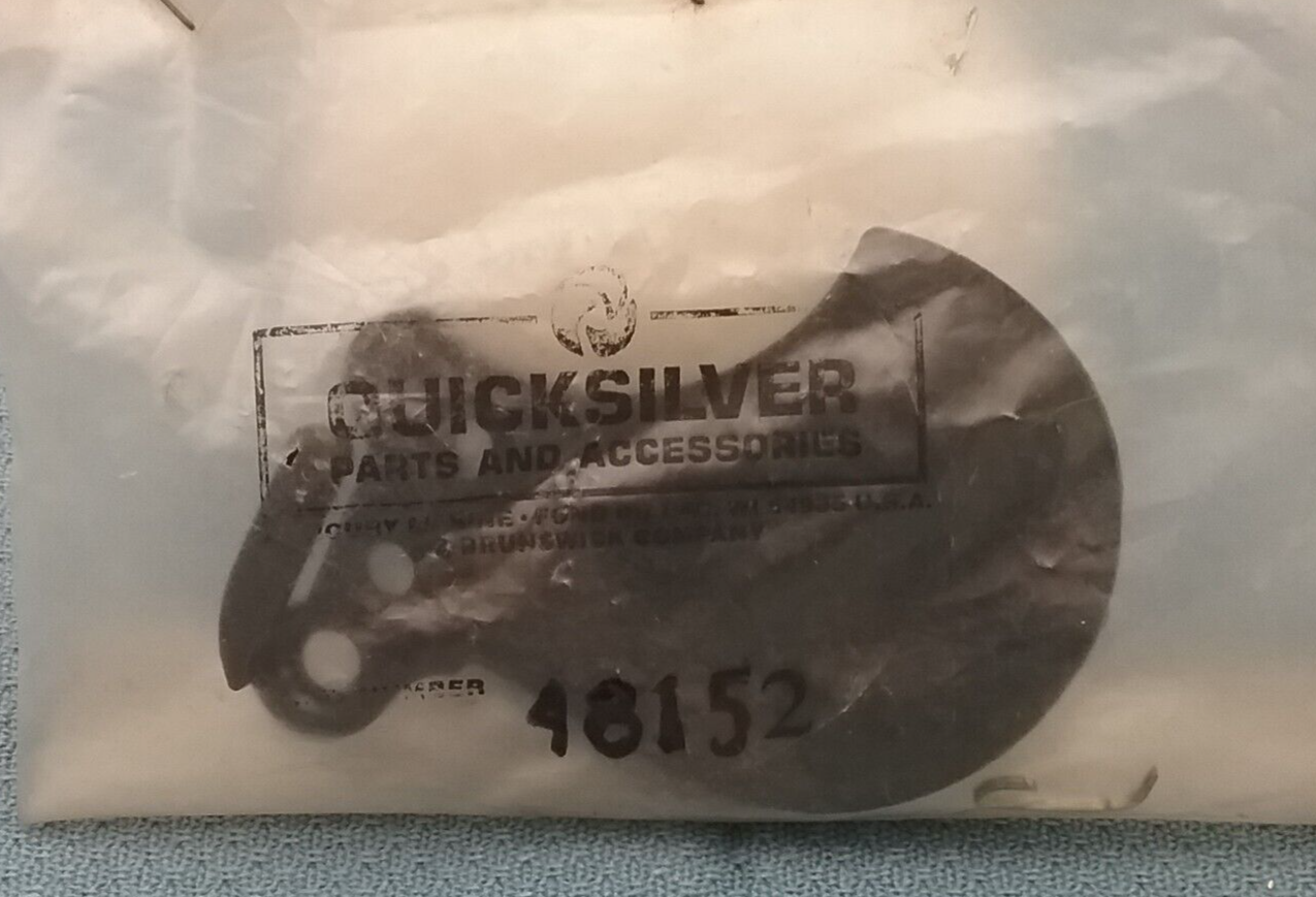 NEW QUICKSILVER 48152 CHOKE SHUTTER MERCURY Mariner Outboard 80-140HP