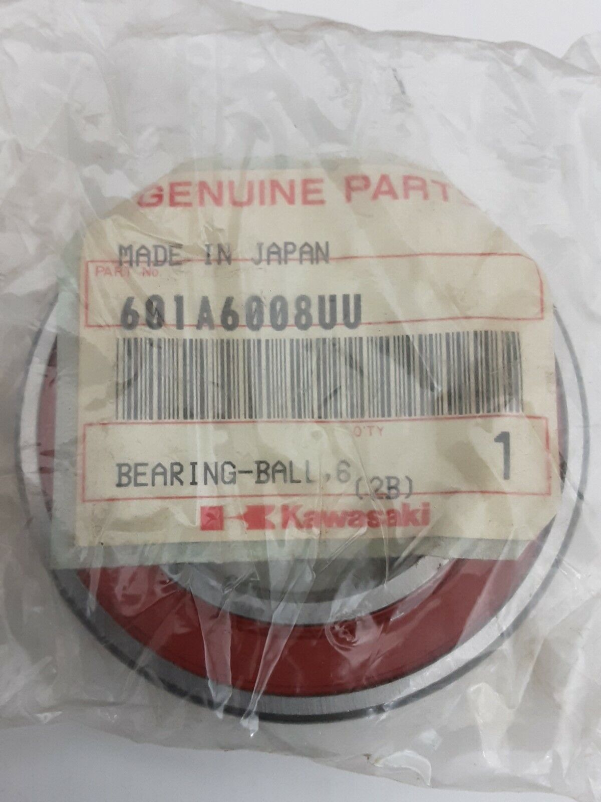 NEW GENUINE KAWASAKI 601A6008UU BEARING-BALL Police KLT250 Tecate KXT250 KSF250
