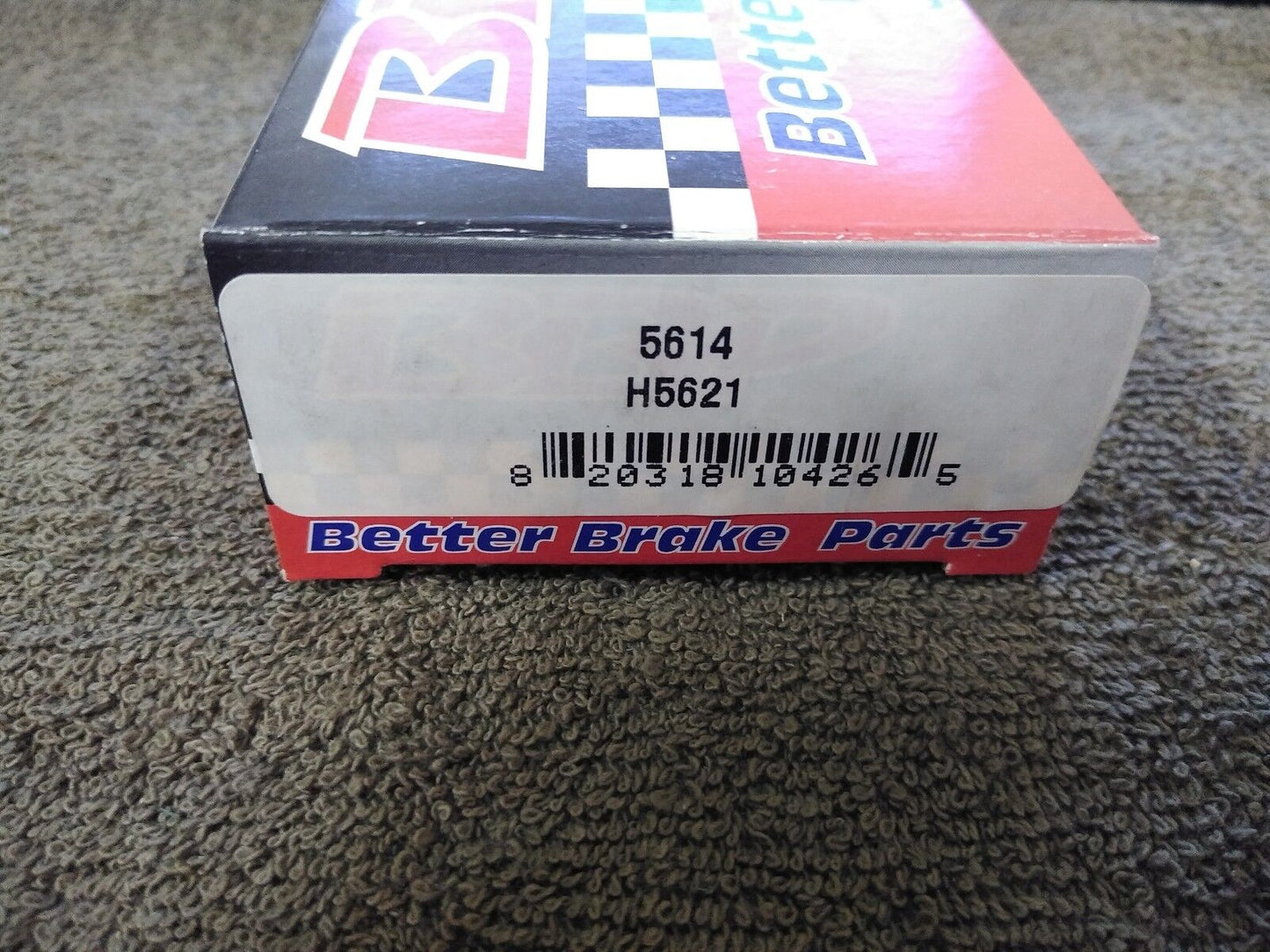 NEW BETTER BRAKE PARTS Brake Completion Kit 5614/H5621