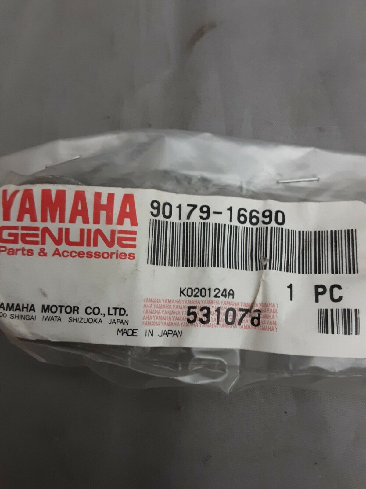 NEW GENUINE YAMAHA 90179-16001 NUT Grizzly YFM600