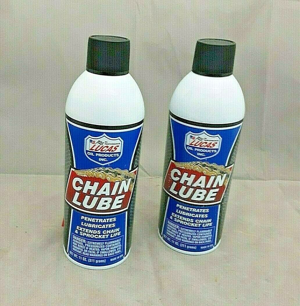 LUCASOIL 10393 Lucas Oil Chain Lube Aerosol 11 Ounce (Qty 2)