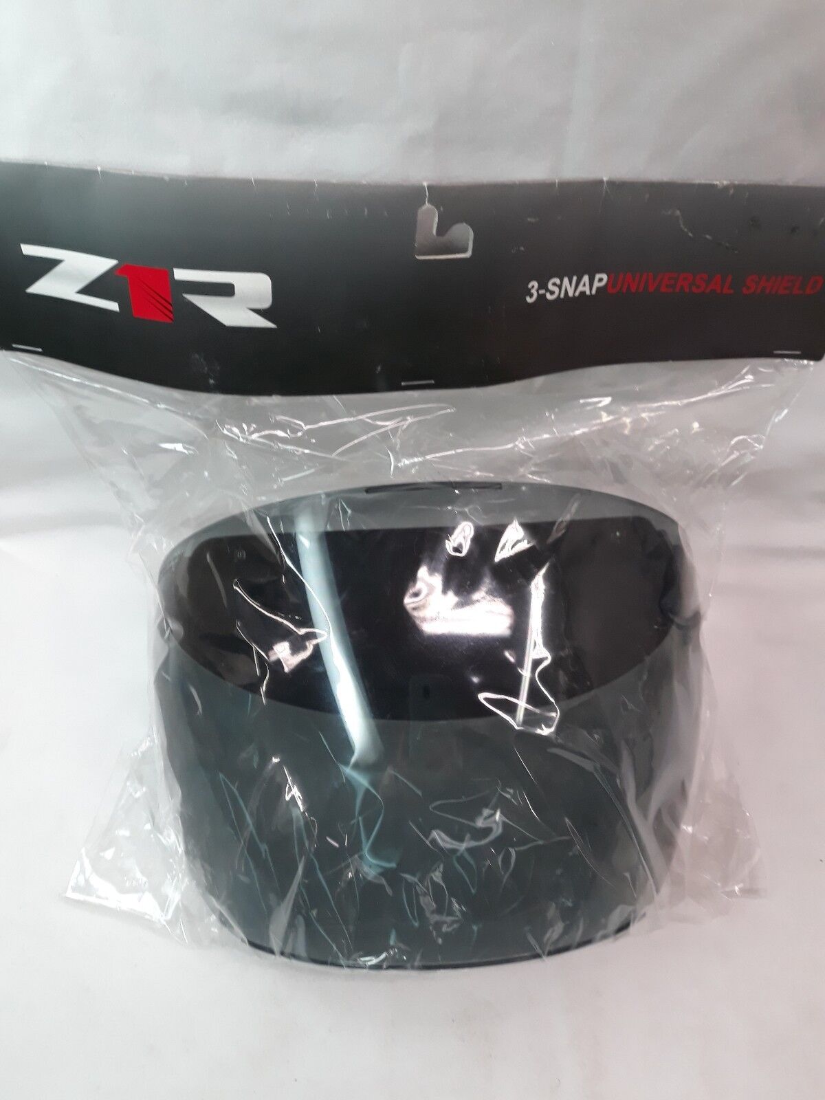 NEW Z1R Motorcycle Helmet Face Shield/Visor 3 Snap Smoke Part# 0131-0063