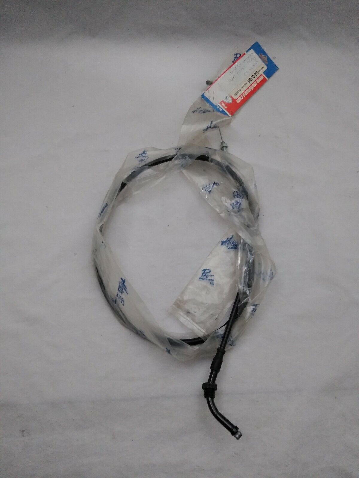 NEW Motion Pro Black Vinyl Push Throttle Cable / 02-0335