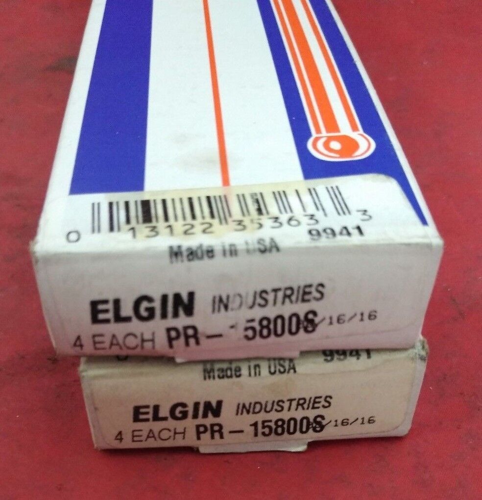 NEW Set of 8 Elgin Pushrods 5/16" Dia .110" Wall 210° Tip 8” Length / PR-15800S