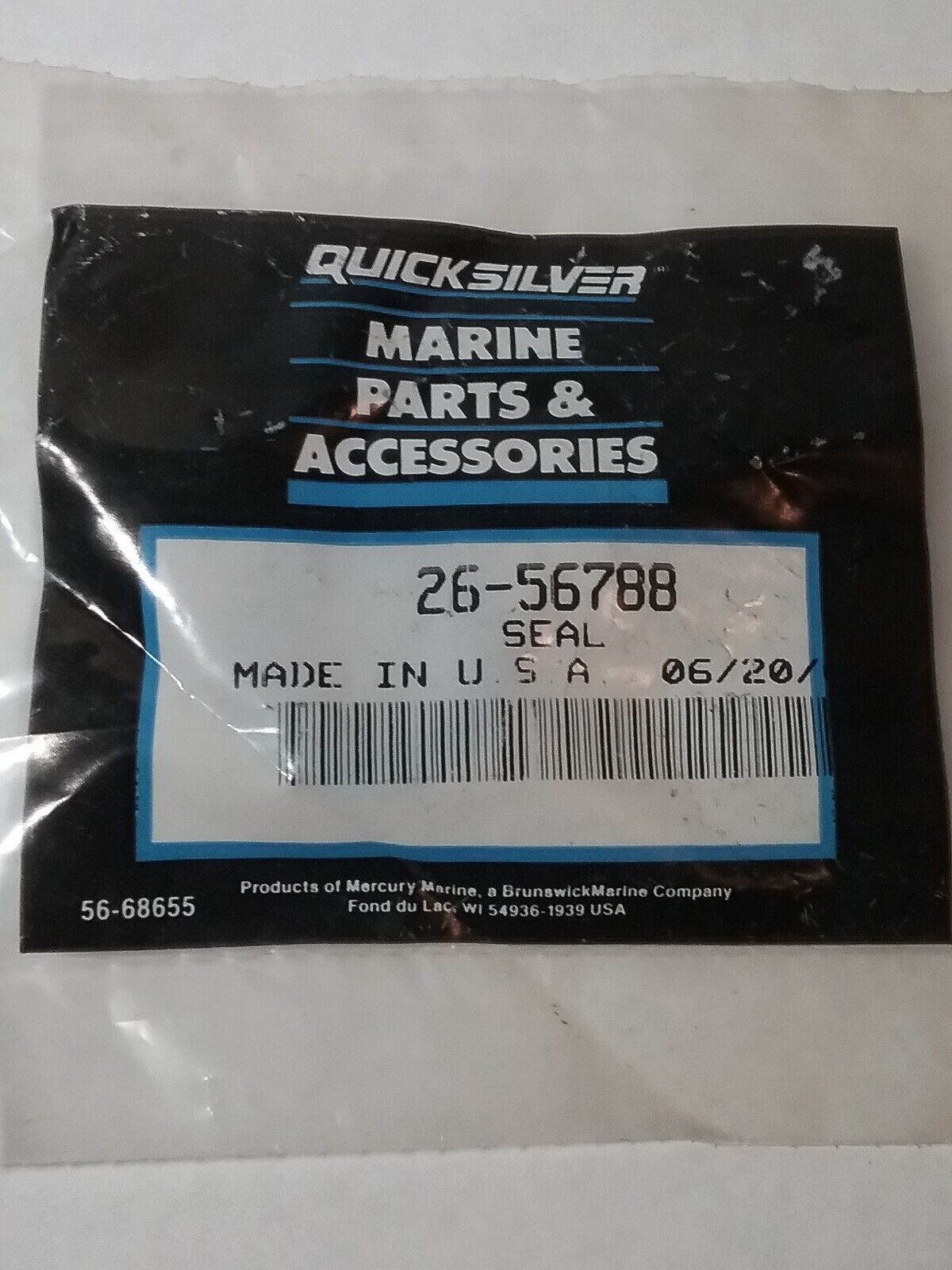 NEW QUICKSILVER 26-56788 SEAL MERCURY OUTBOARD 40 50 65 100 125HP