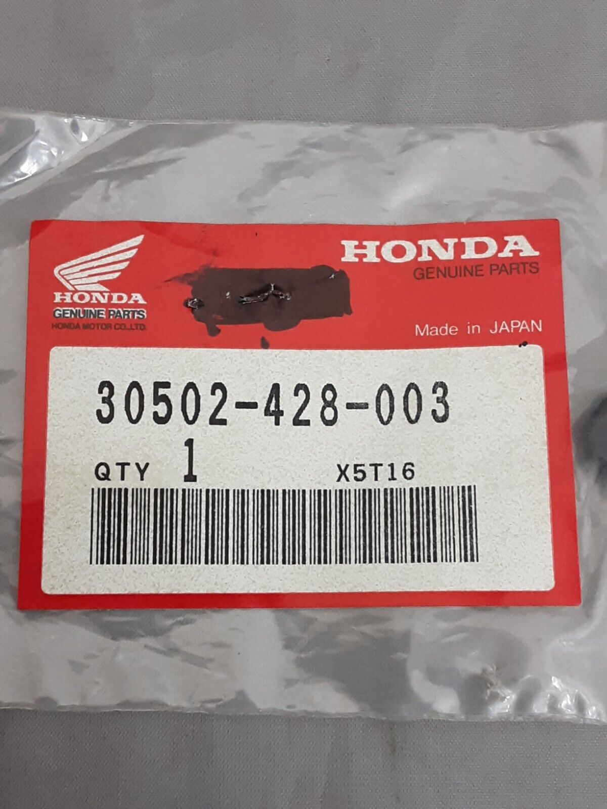 NEW GENUINE HONDA 30502-428-003 SEAL, RUBBER GOLD WING GL1100 MAGNA VF750 CX650