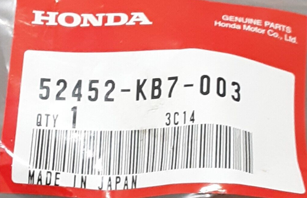 NEW GENUINE HONDA 52452-KB7-003 BUSH, DAMPER UPPER XL250 ATC200 TRX250 1982-2017