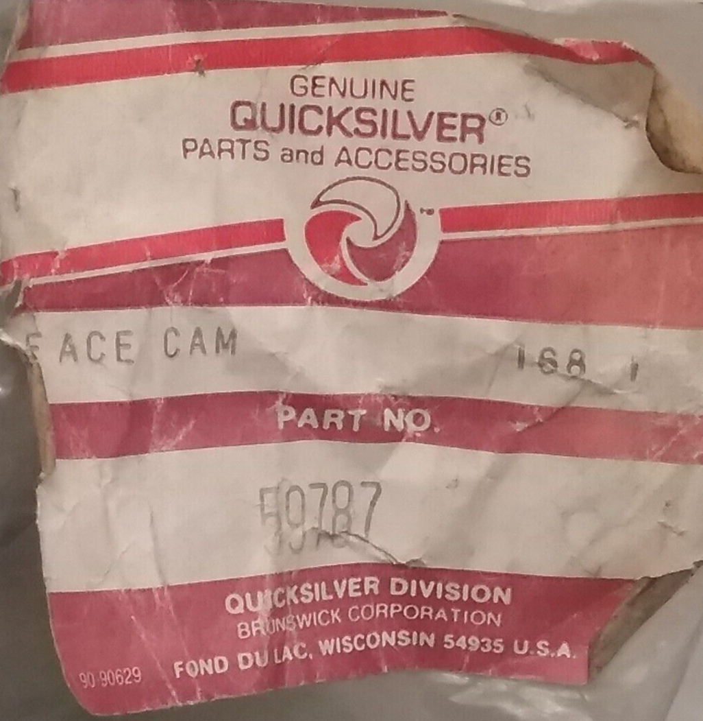 NEW QUICKSILVER 59787 FACE CAM MERCURY MARINER OUTBOARD 70-140HP