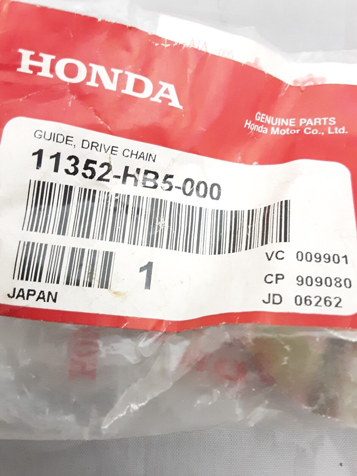 NEW GENUINE HONDA 11352-HB5-000 GUIDE, DRIVE CHAIN ALL TERRAIN CYCLE ATC200 1986