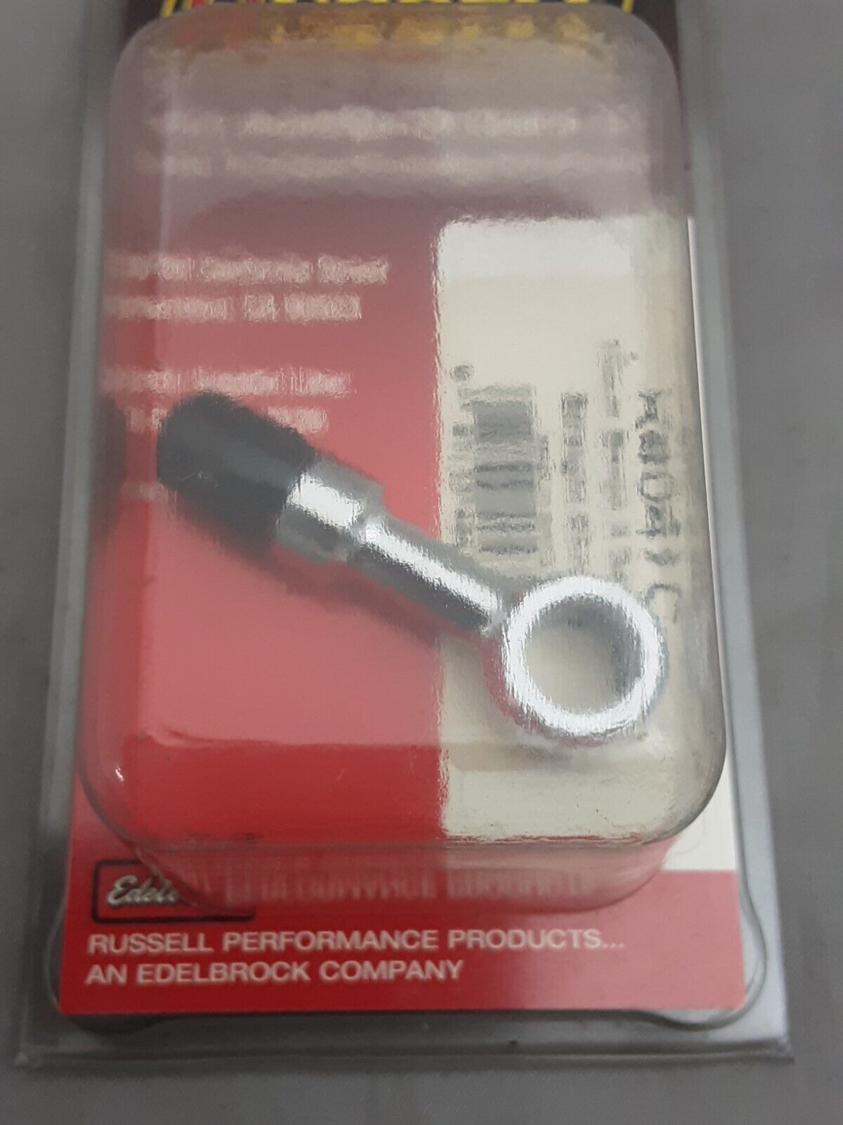 NEW RUSSELL R4047C STRAIGHT 10mm- 3/8" X 3AN MALE BANJO CHROME