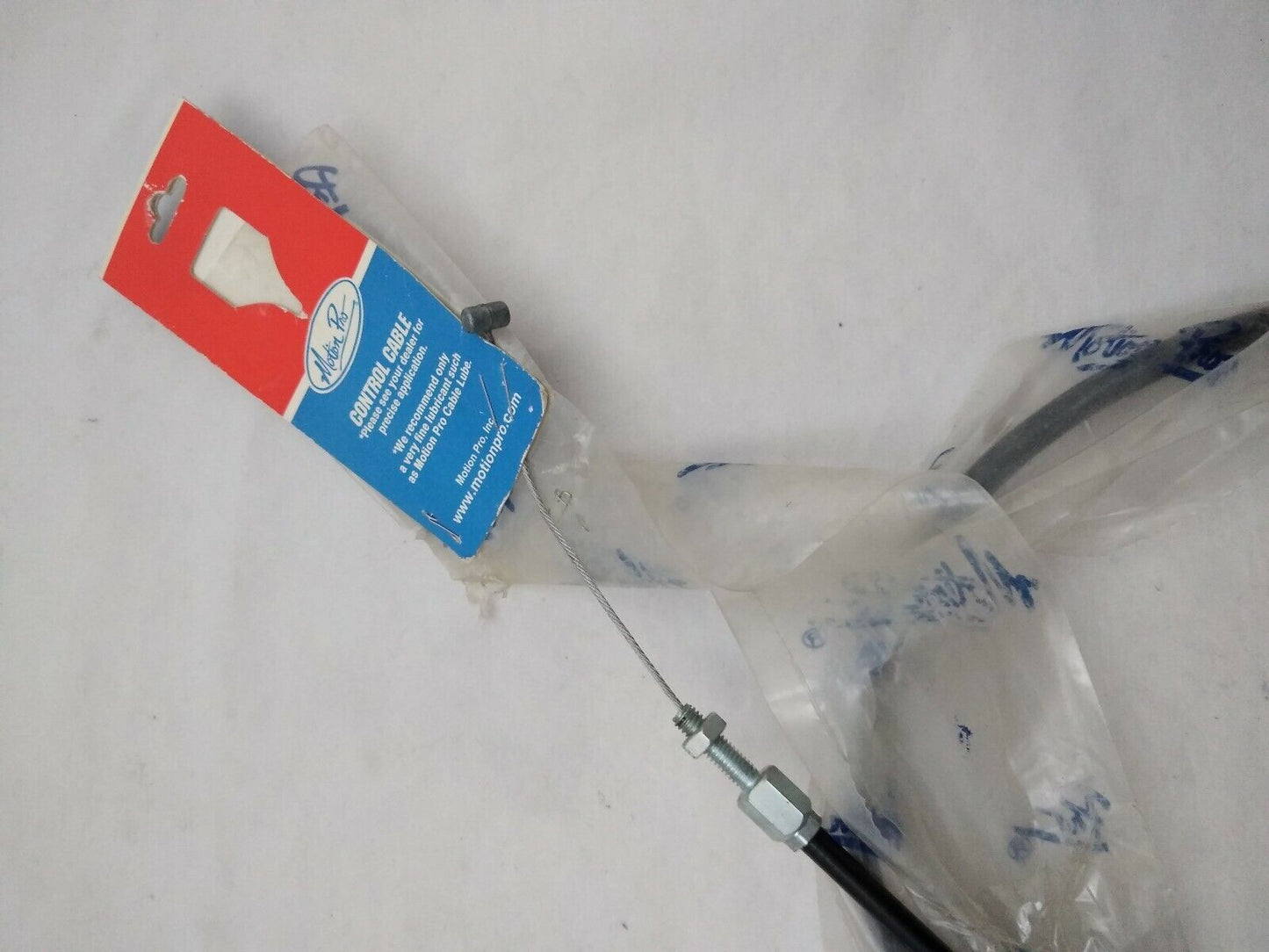 NEW Motion Pro Black Vinyl Push Throttle Cable / 02-0335