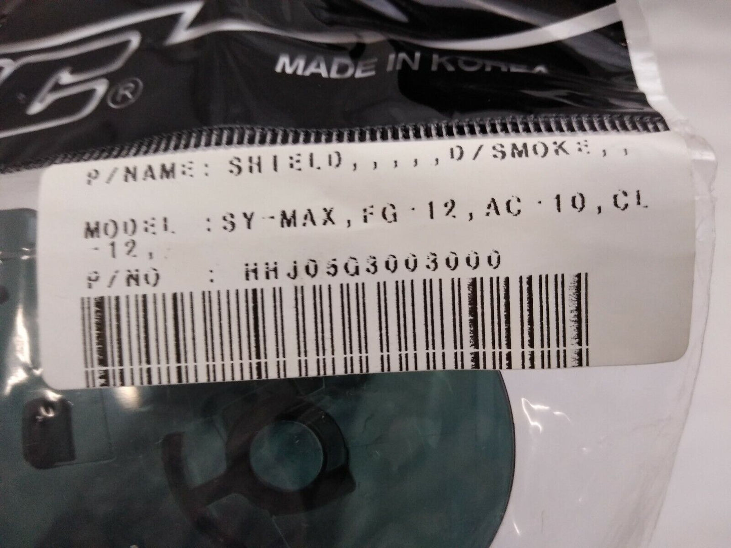 NEW HJC HJ-05 Standard Shield / Dark Smoke / HHJ05G3003000 / 06-903