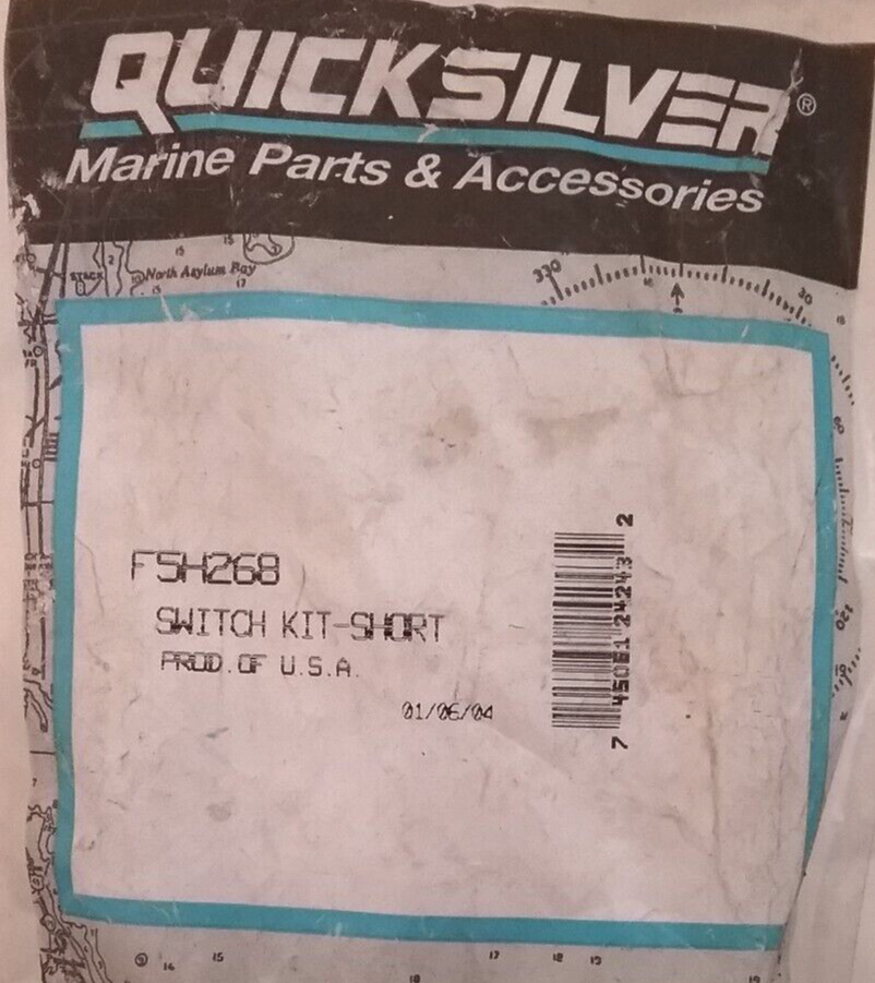 NEW QUICKSILVER F5H268 SWITCH KIT FORCE OUTBOARD 30-150HP