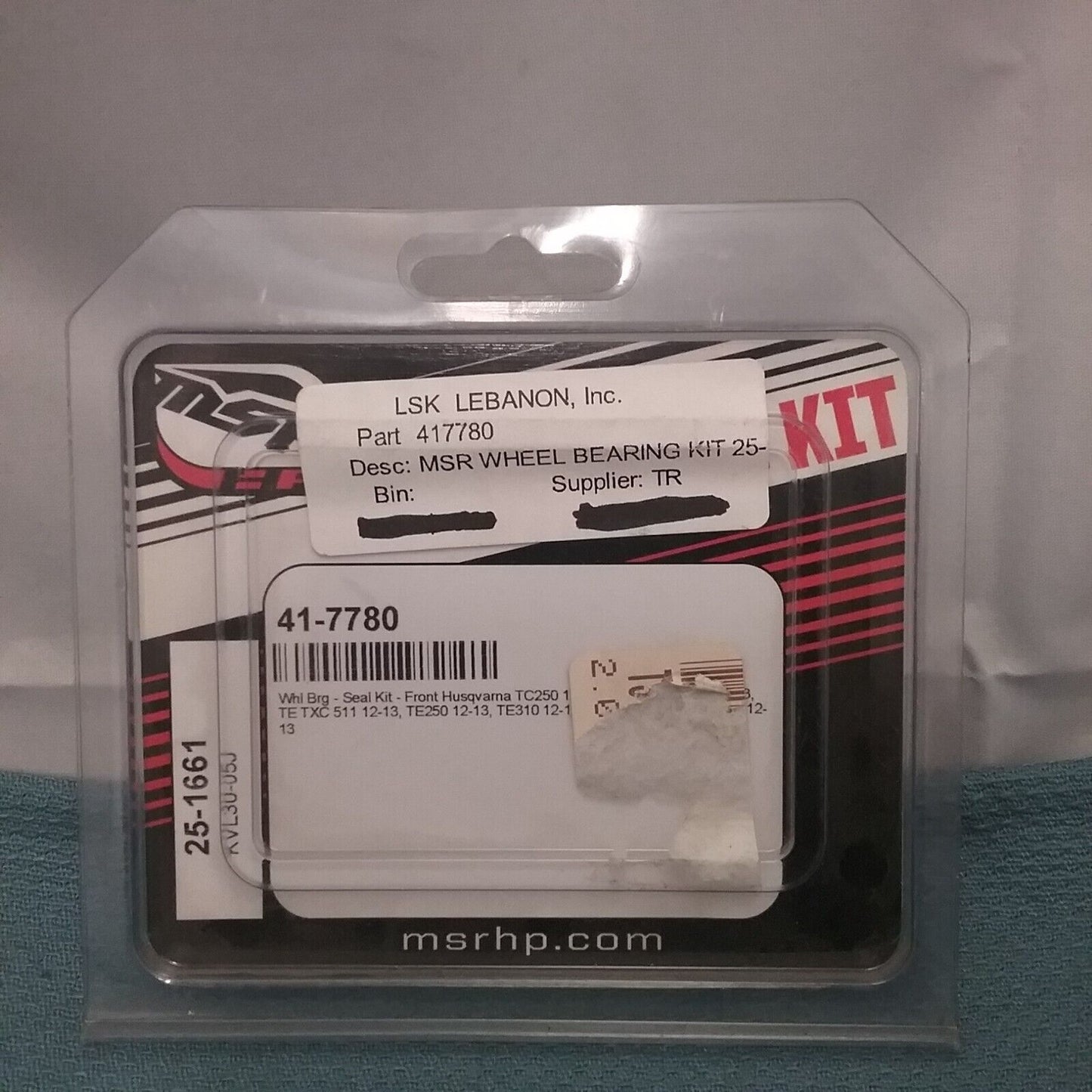 NEW GENUINE MSRHP 25-1661 WHEEL BEARING KIT