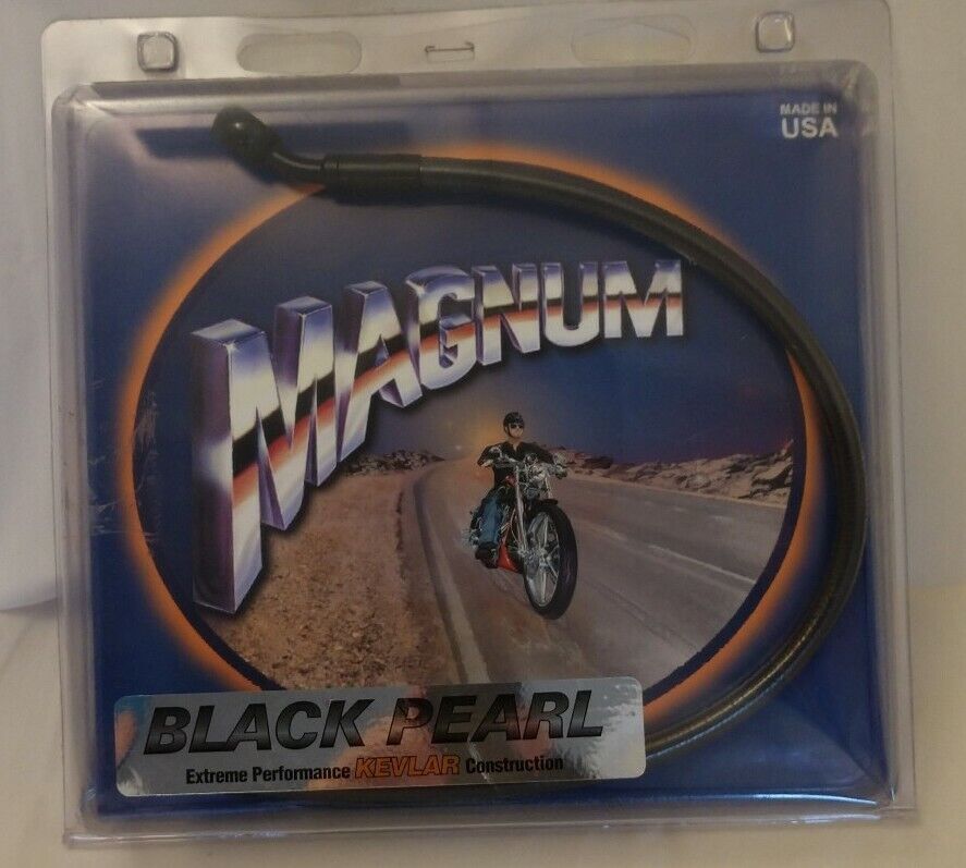 New Magnum Black Pearl Upper Brake Line / P/N 47117 / 17", 10MM, 35 Degrees