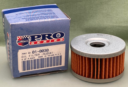 New Genuine LeMans 01-0030 Oil Filter - Suzuki