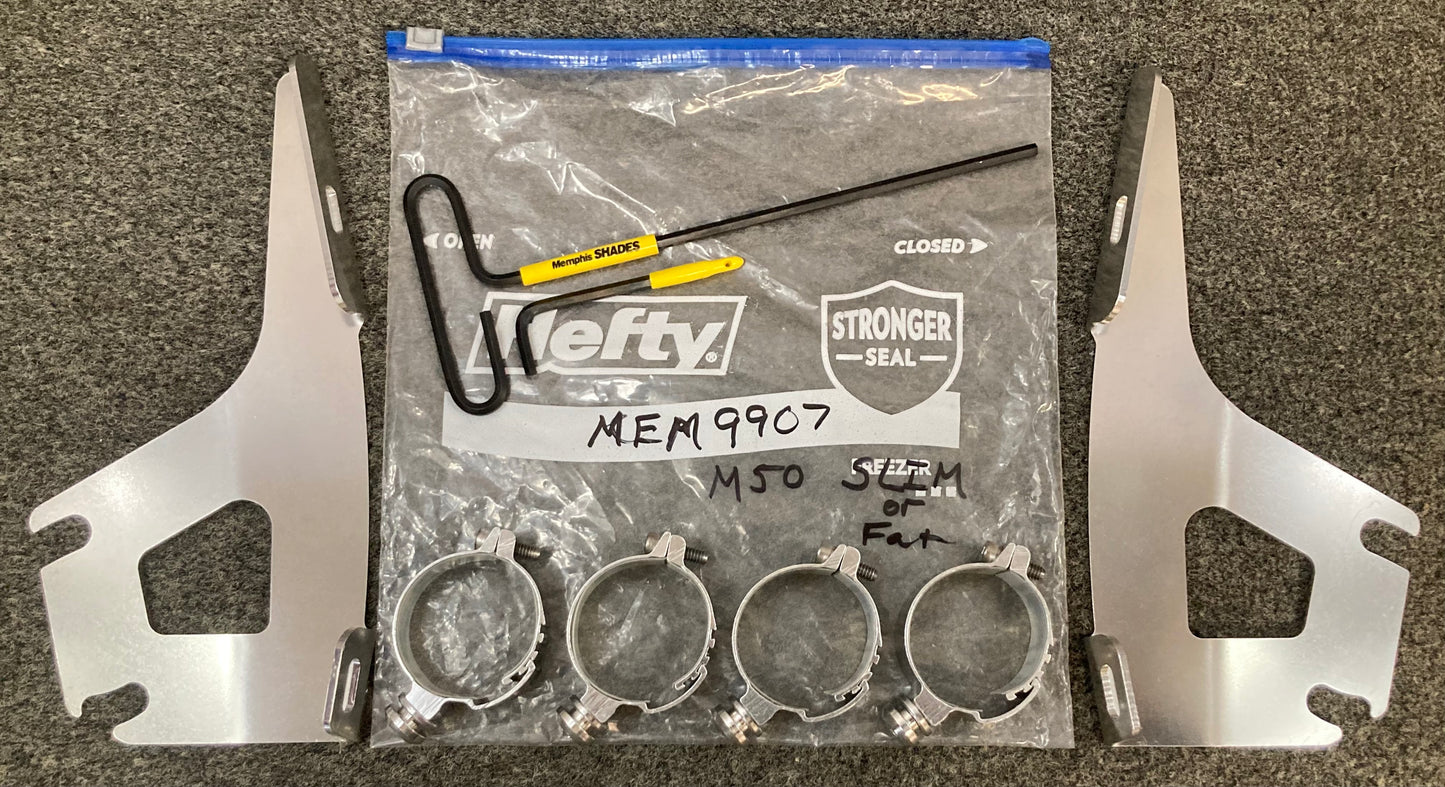New Genuine Memphis Shades MEM9907 Quick Change Mount Kit for Fat/Slim