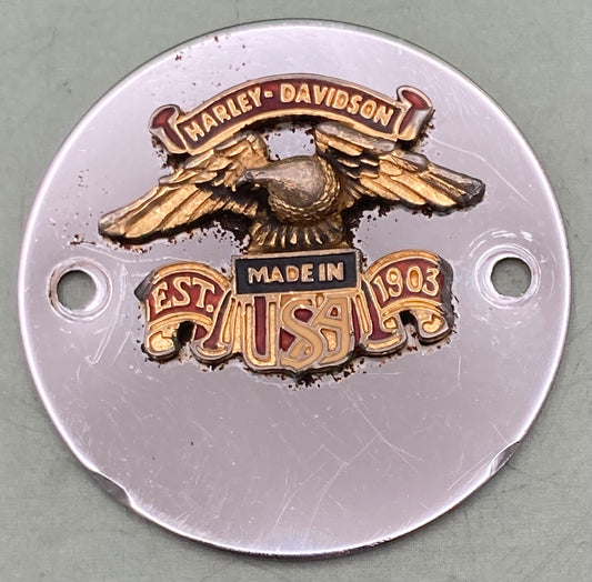 Genuine Harley Davidson 1903 'Made in USA' Eagle Point/Timing Cover