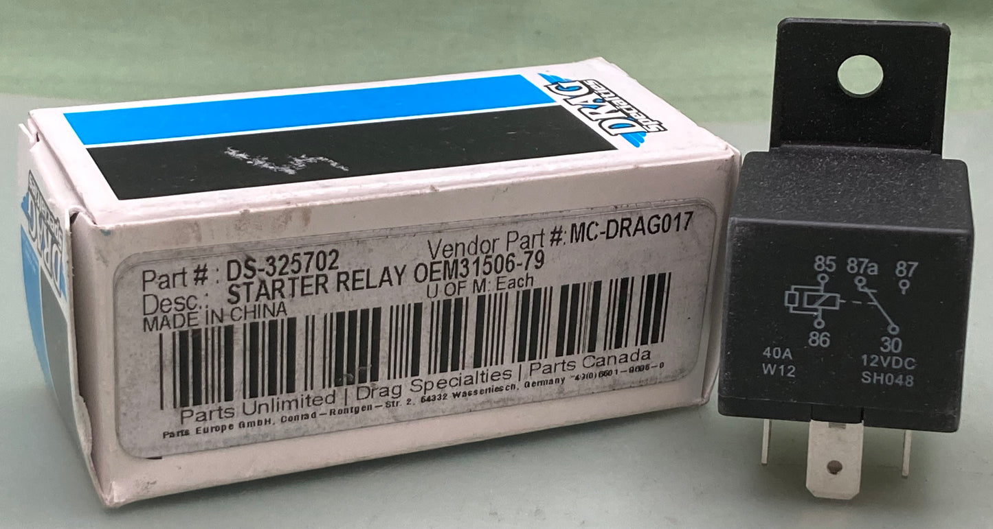 New Genuine Drag Specialties DS-325702 Starter Relay