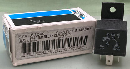 New Genuine Drag Specialties DS-325702 Starter Relay
