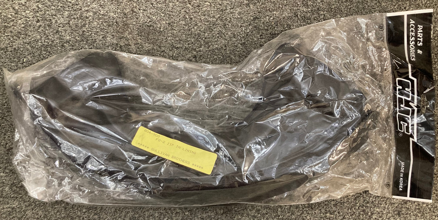 New Genuine HJC 804-900 Helmet Liner, Zip In Ear Warmer