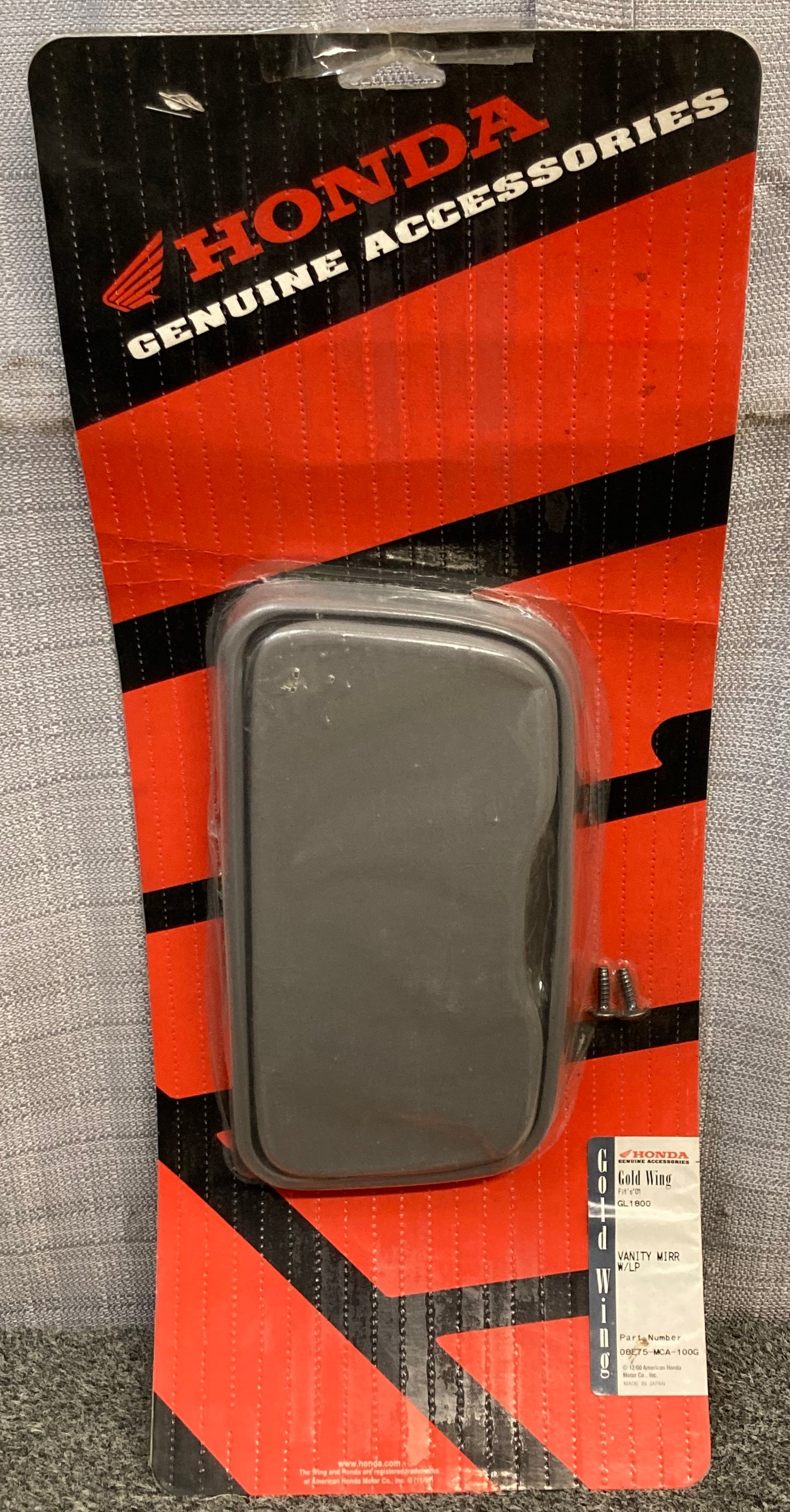 New Genuine Honda 08E75-MCA-100G Vanity Mirror w/ Lamp