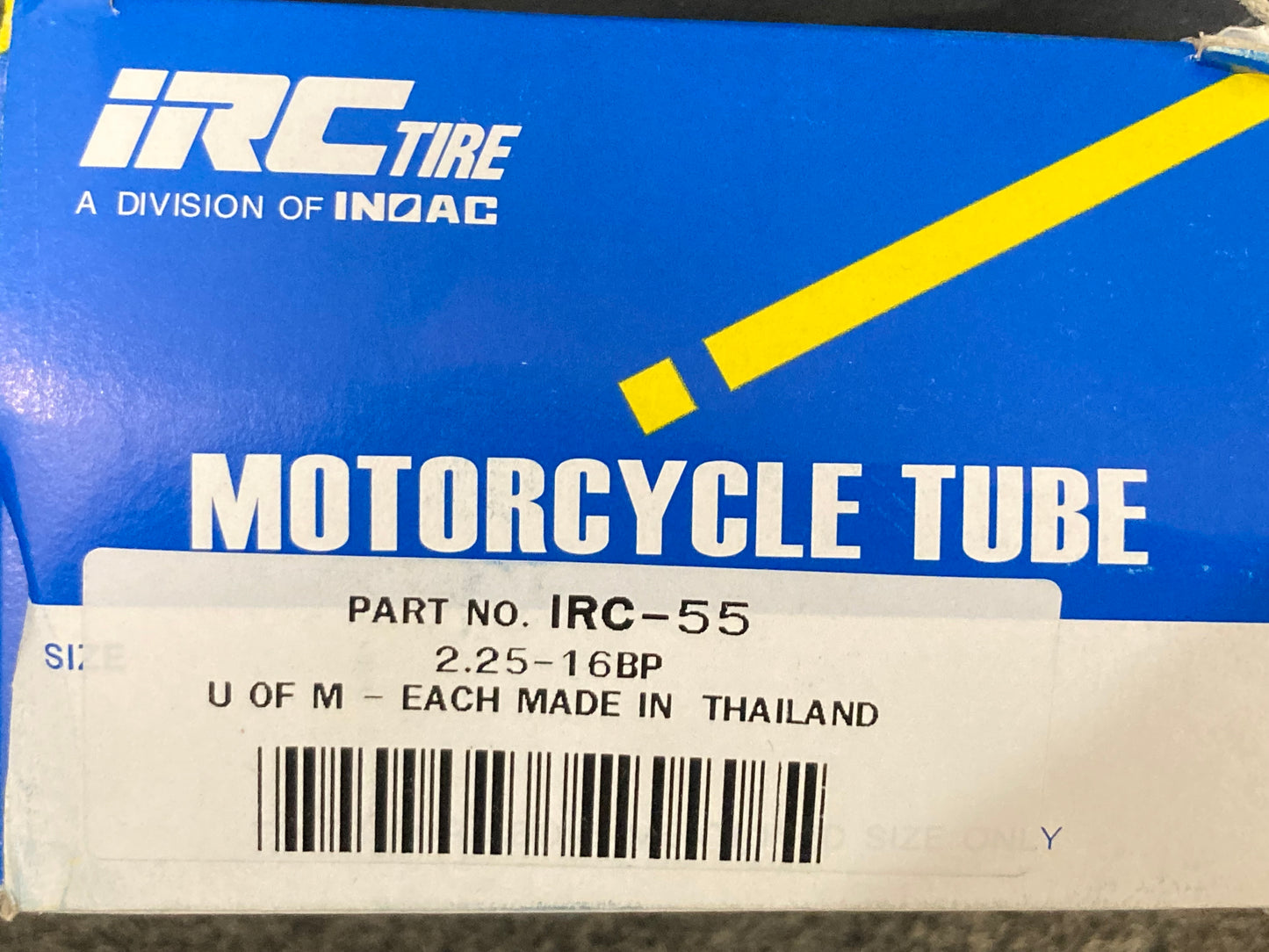 New Genuine IRC IRC-55 MC Tube 2.25-16BP