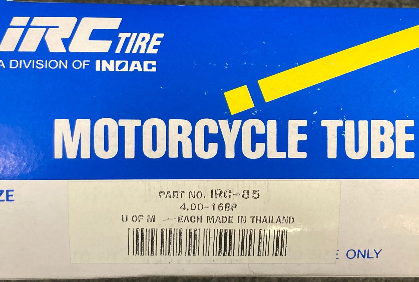 New Genuine IRC IRC-85 4.00-16BP