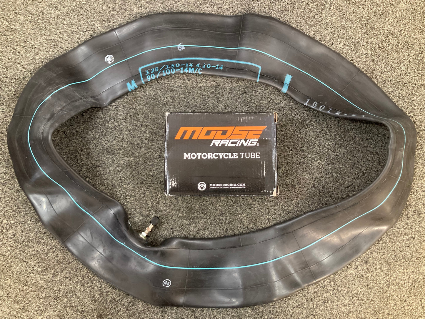 New Genuine Moose 0350-0638 MC Tube 3.25/3.50-14 4.10-14 90/100-14 TR4