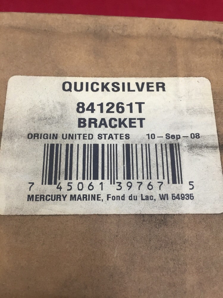 NEW GENUINE MERCURY 841261T QUICKSILVER Throttle Cable Bracket