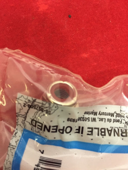 QTY 5 NEW MERCURY 11-826365 MARINE QUICKSILVER M8 NyLoc Nut