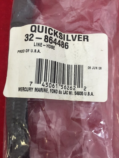 ONE NEW MERCURY MARINE QUICKSILVER Fuel Line Hose 32-864486