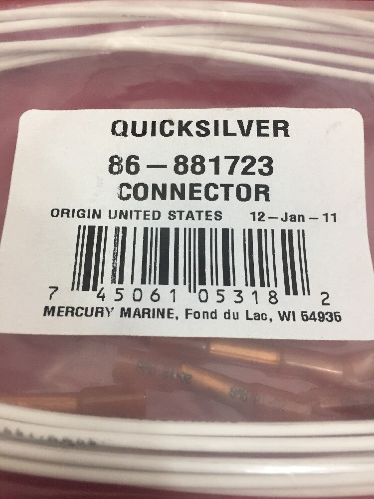 NEW GENUINE MERCURY 86-881723 QUICKSILVER Harness To Harness Connector