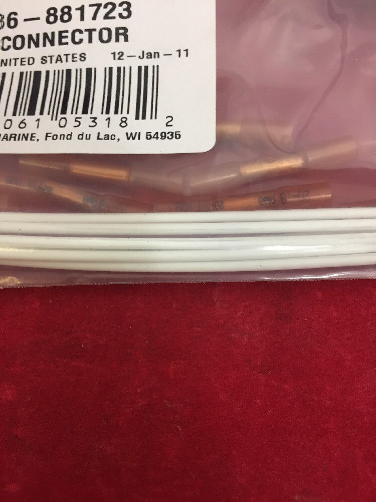 NEW GENUINE MERCURY 86-881723 QUICKSILVER Harness To Harness Connector
