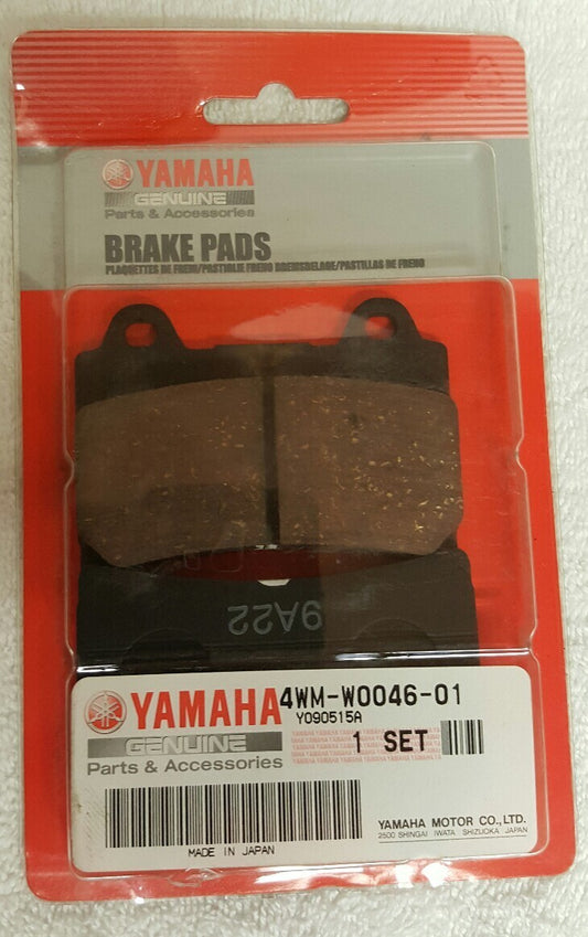NEW GENUINE YAMAHA 4WM-W0046-01 Brake Pad Kit 2 2009-2012 Road Star
