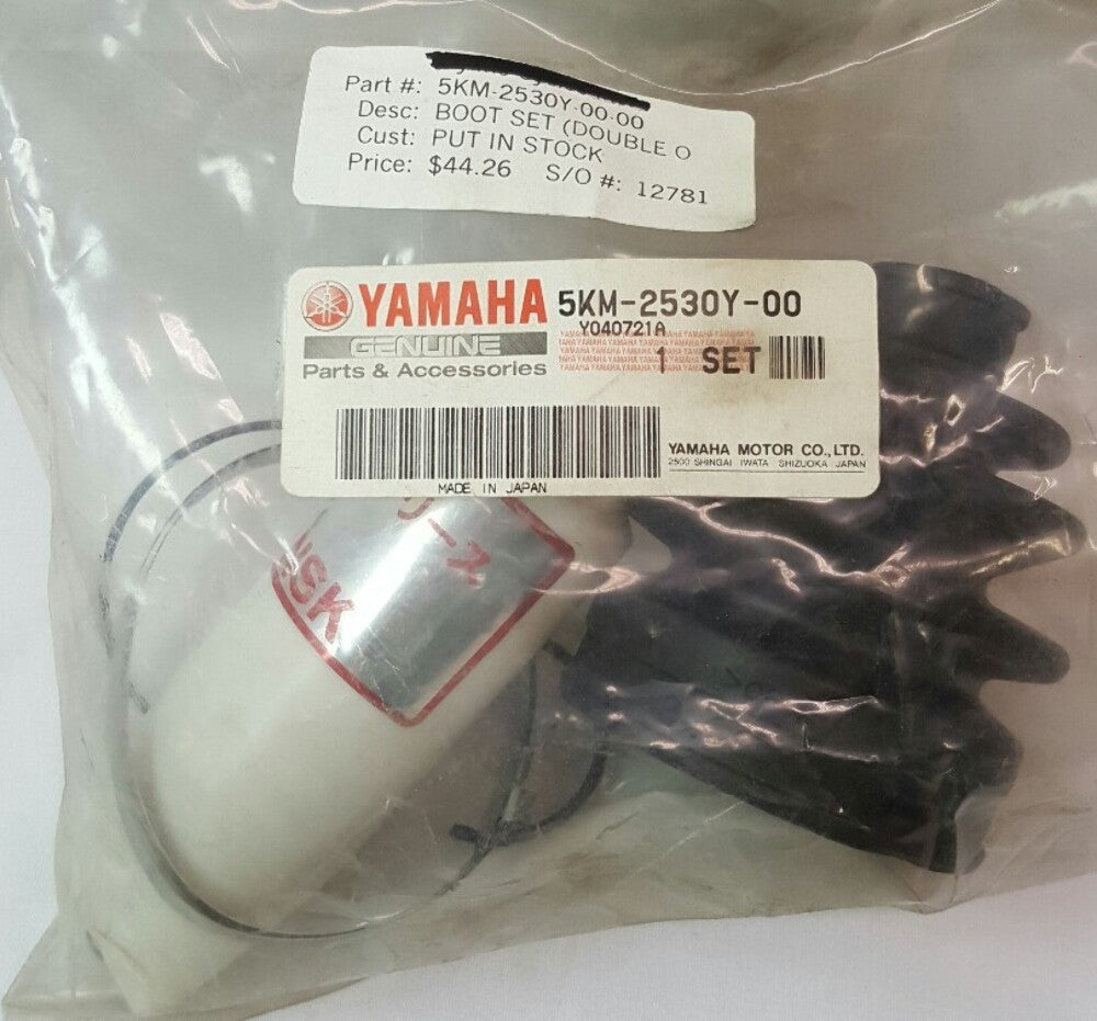 NEW GENUINE YAMAHA 5KM-2530Y-00 Boot Set (Double Offset Joint)