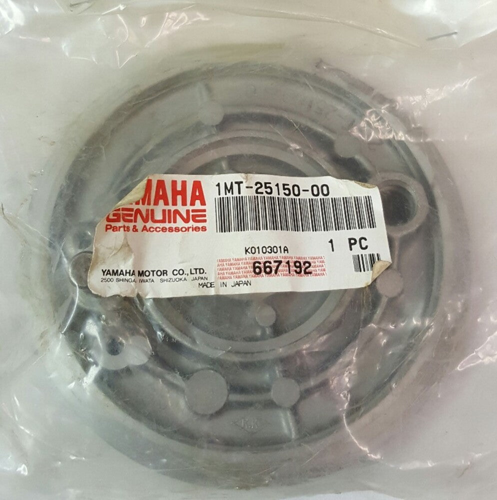 NEW GENUINE YAMAHA 1MT-25150-00 Brake Plate Assembly 2 1986-1987 MOTO-4