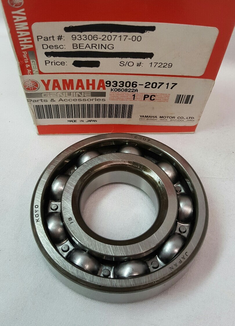 NEW GENUINE YAMAHA 93306-20717 Bearing 1987-2000 Big Bear YFM350 Kodiak YFM400